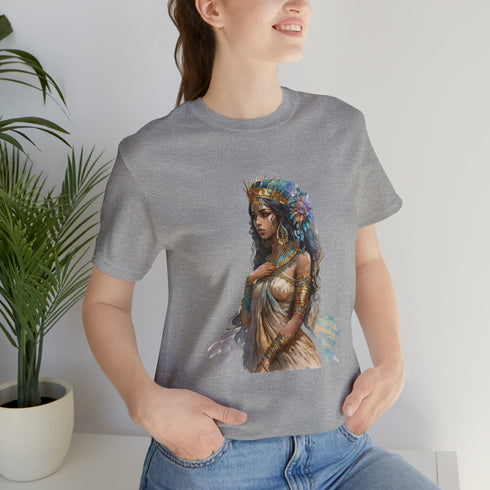 Ancient Egyptian Priestess - Short Sleeve Tee